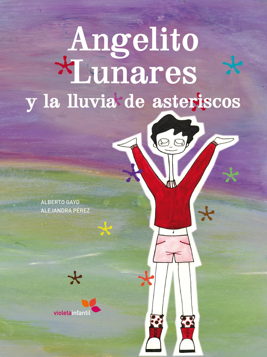 Angelito Lunares Y La Lluvia De A (Violeta Infantil)