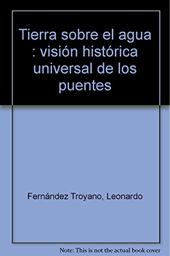TIERRA SOBRE EL AGUA-2TOMOS (SIN COLECCION)