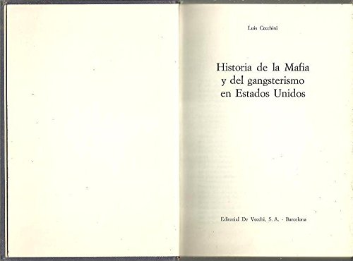 Historia de la Mafia y del gangsterismo en Estados Unidos