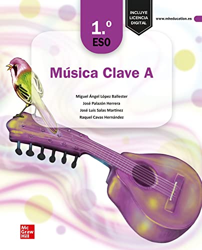 Música Clave A - 1.º ESO - C. Valenciana: 1º ESO - 9788448634117 (LOMLOE)