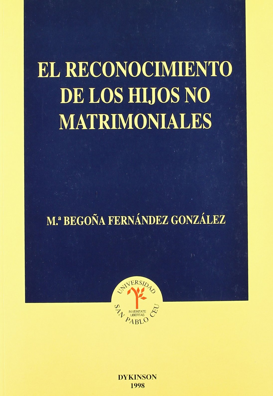 El reconocimiento de los hijos no matrimoniales