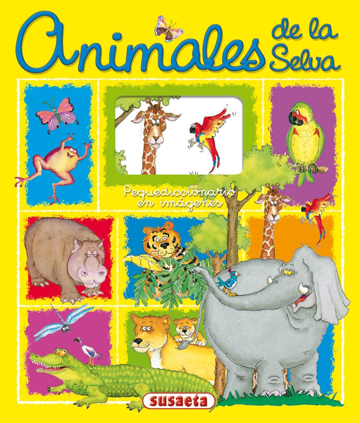 Animales de la selva: Libro de bano (Pequediccionario en Imágenes)