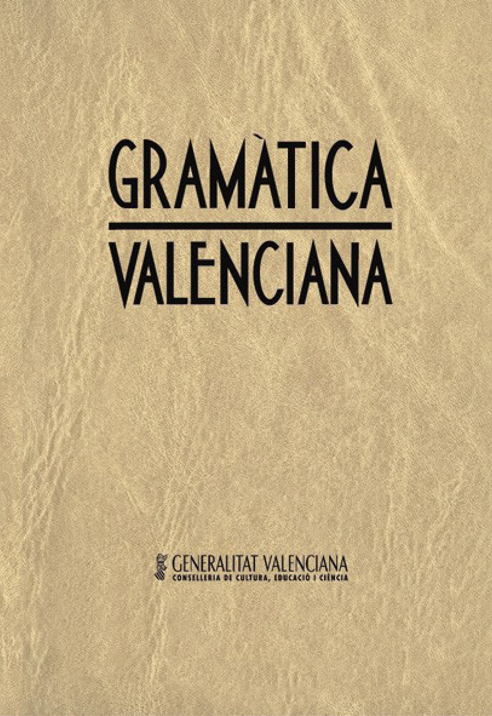 Gramàtica valenciana (MATERIALS)