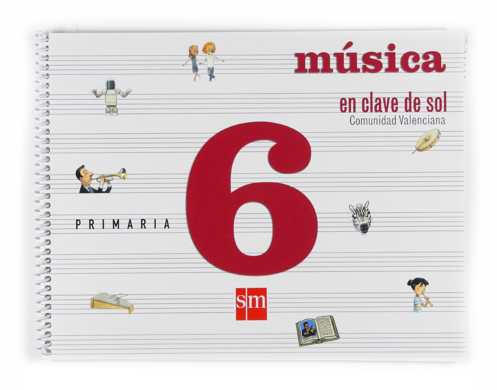 Música, En clave de sol. 6 Primaria. Comunidad Valenciana - 9788467532753