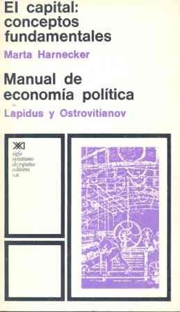 El Capital: Conceptos fundamentales. Manual de economía política (Teoría)