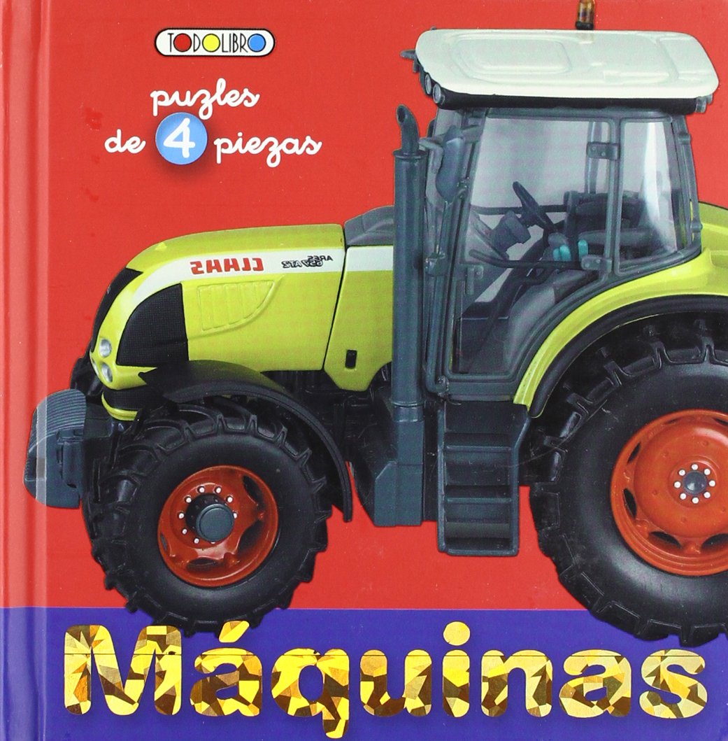 Máquinas (Mis pequeños puzles de 4 piezas)