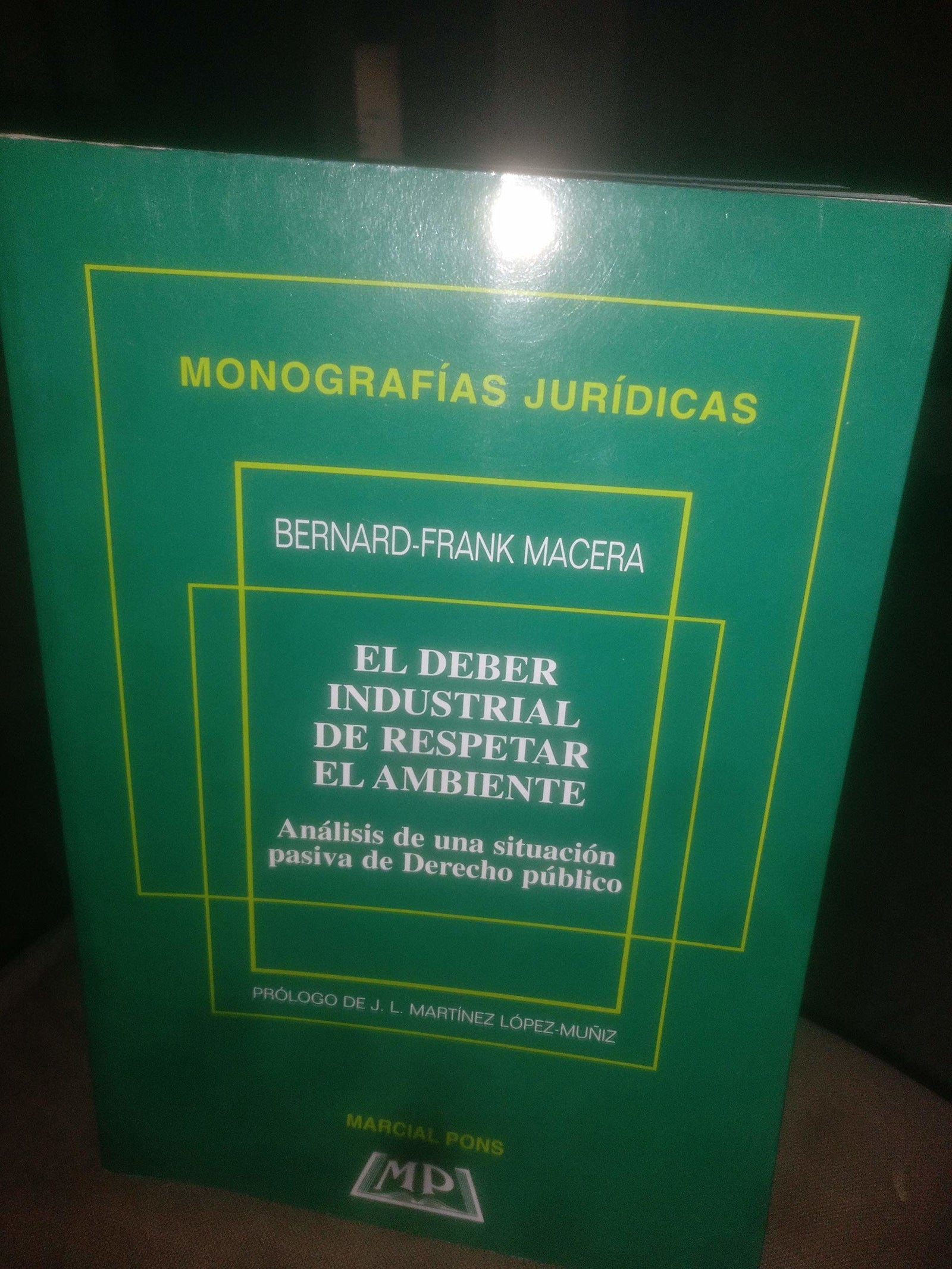 El deber industrial de respetar elambiente