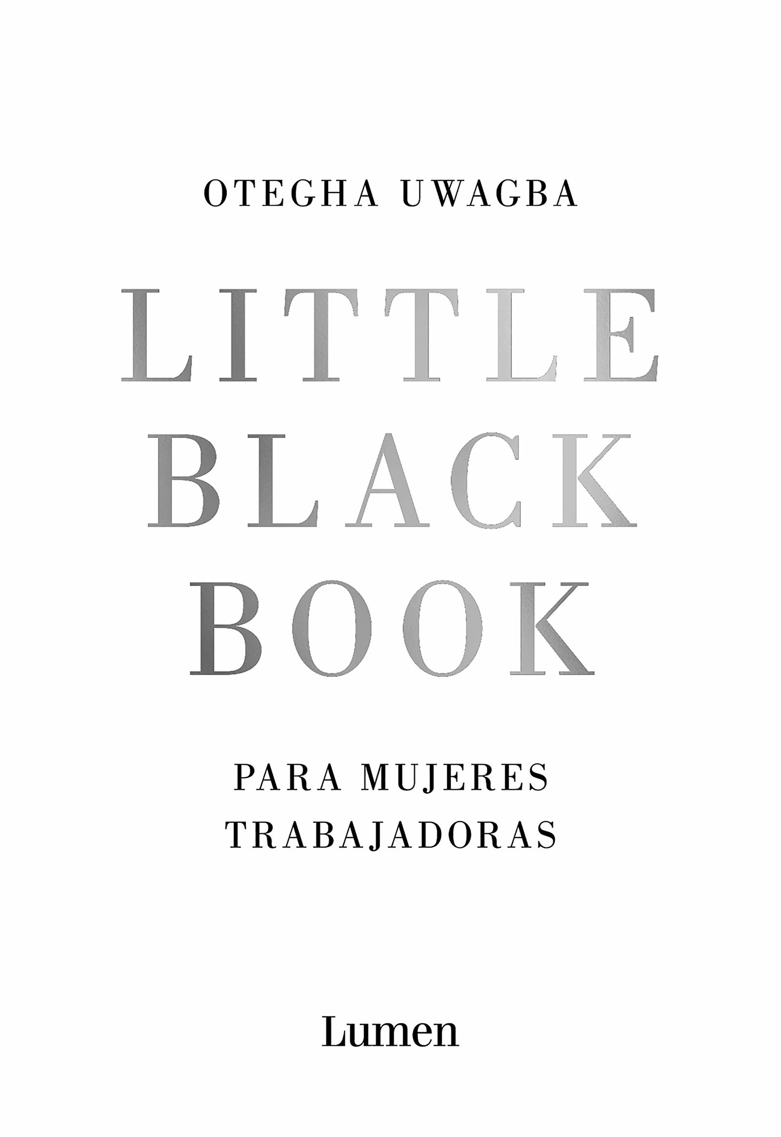Little Black Book para mujeres trabajadoras (Ensayo)