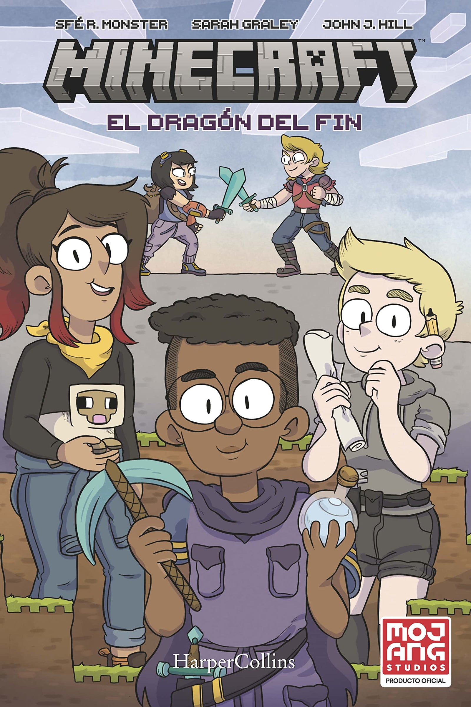 El Dragón del Fin. Minecraft (HarperKids)