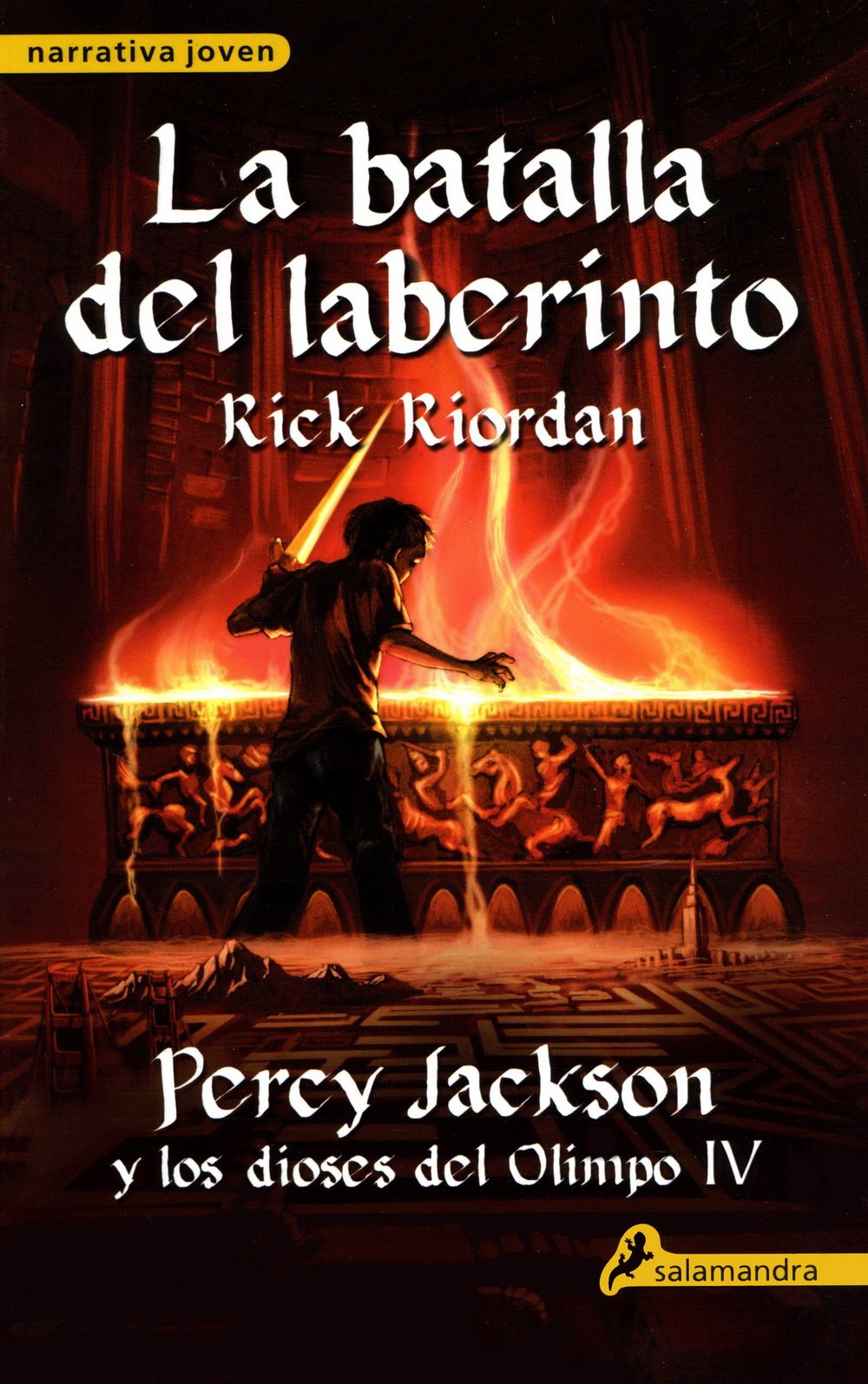 La batalla del laberinto: Percy Jackson y los Dioses del Olimpo IV (Narrativa Joven)