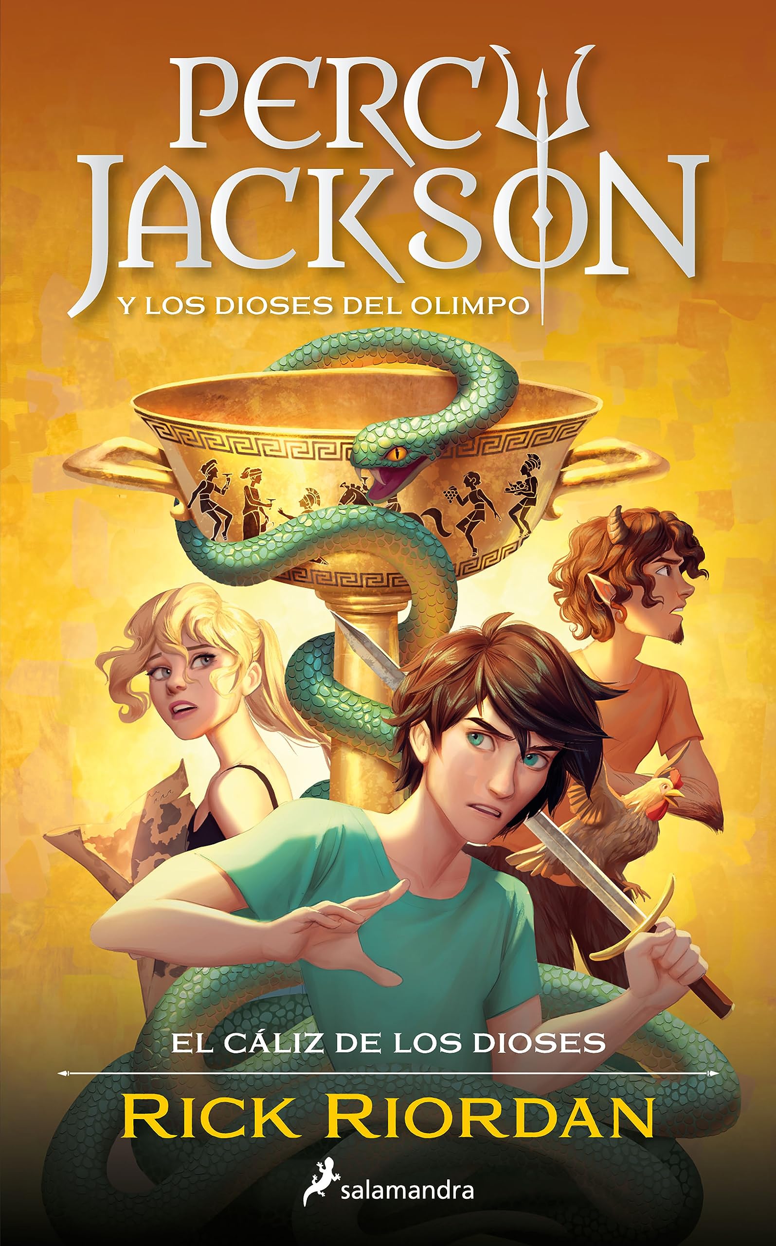 Percy Jackson y el cáliz de los dioses (Percy Jackson y los dioses del Olimpo 6) (Colección Salamandra Juvenil)