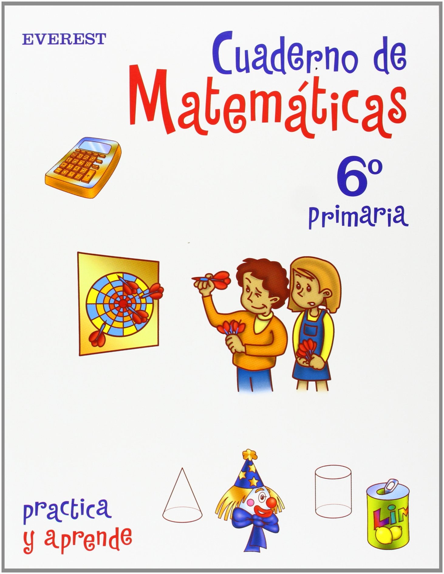 Cuaderno de Matemáticas 6º Primaria (Cuadernos de matemáticas primaria) - 9788424109660