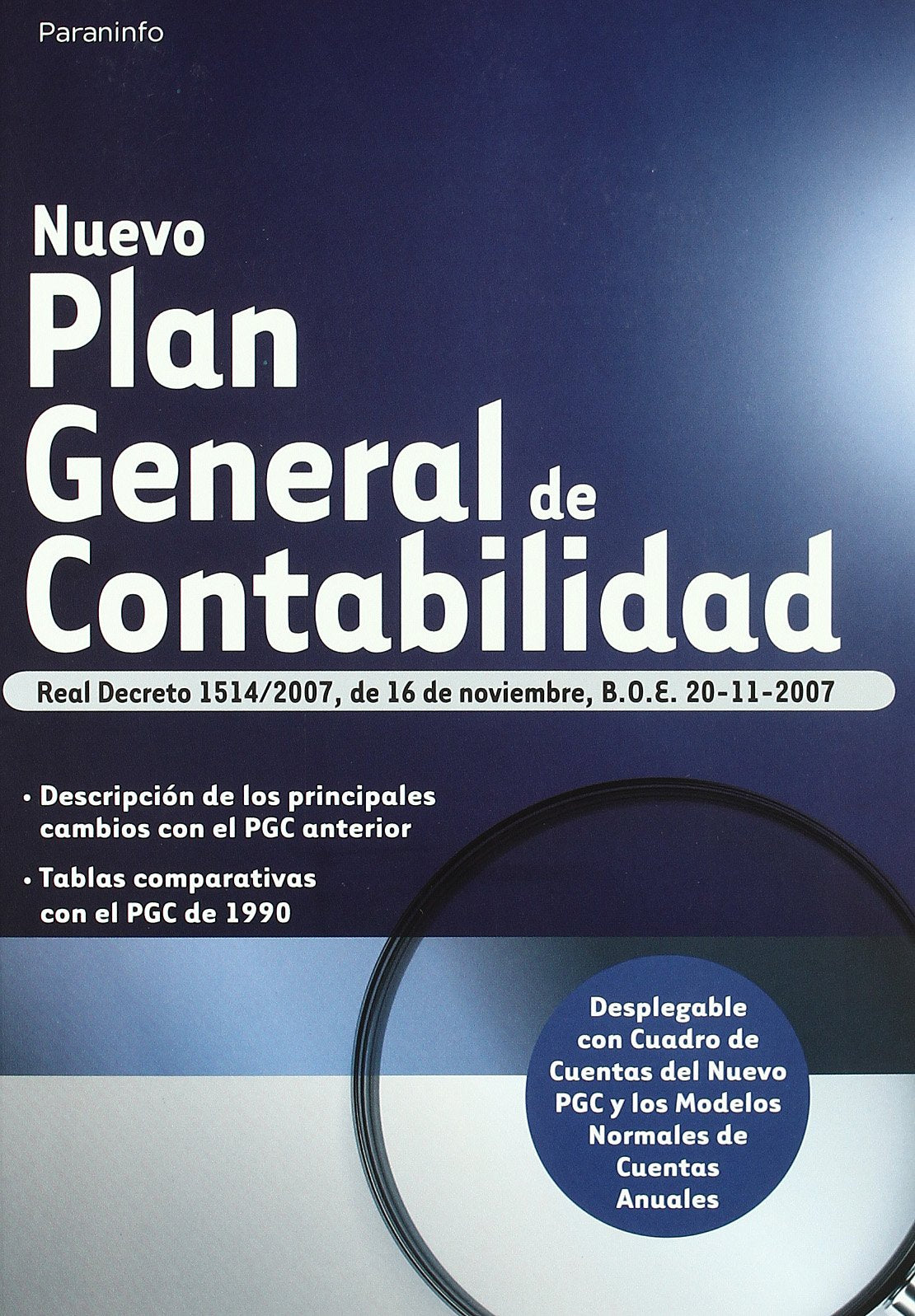 Nuevo plan general de contabilidad
