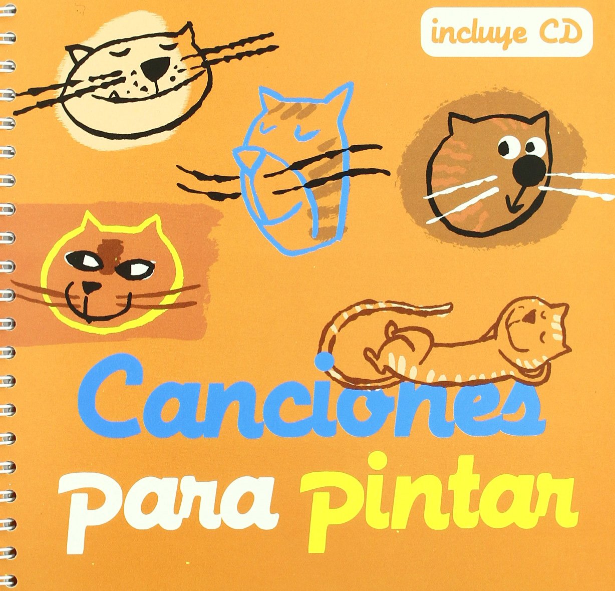 Canciones para pintar + cd (Cancioneros)