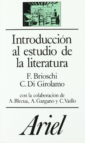 Introducción al estudio de la literatura: 1 (Ariel Letras)