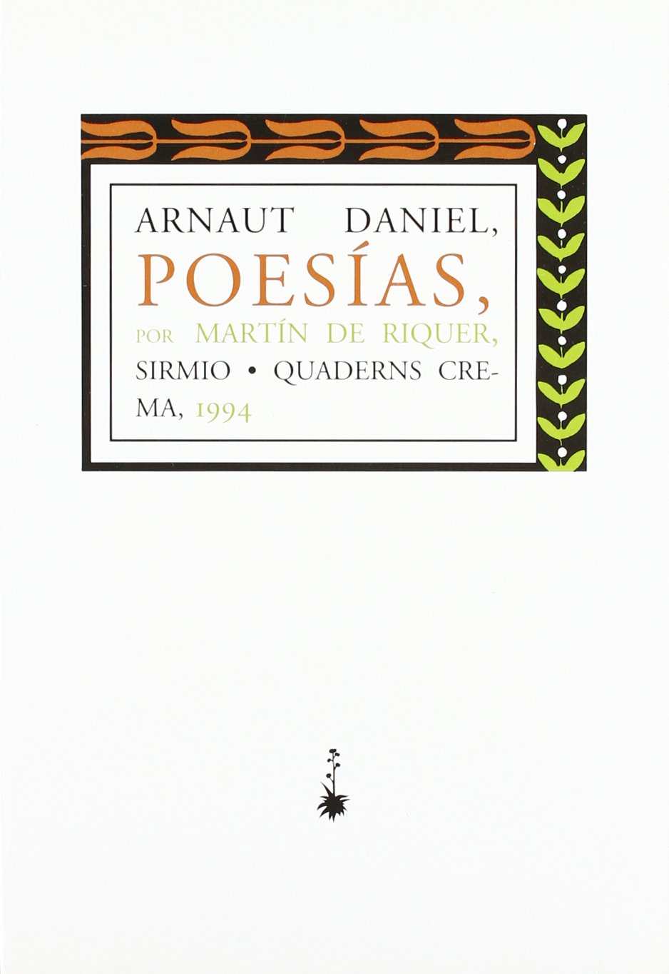 POESIAS ARNAUT DANIELFE 5 (SIN COLECCION)