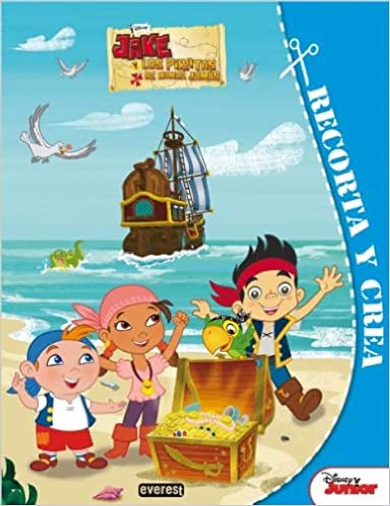 Jake y los piratas de Nunca Jamás. Recorta y Crea