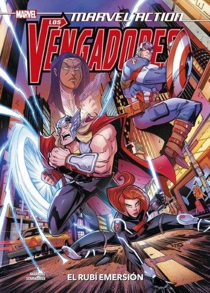 Marvel action vengadores. the ruby egress