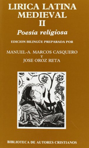 Lírica latina medieval. II: Poesía religiosa: 2 (NORMAL)