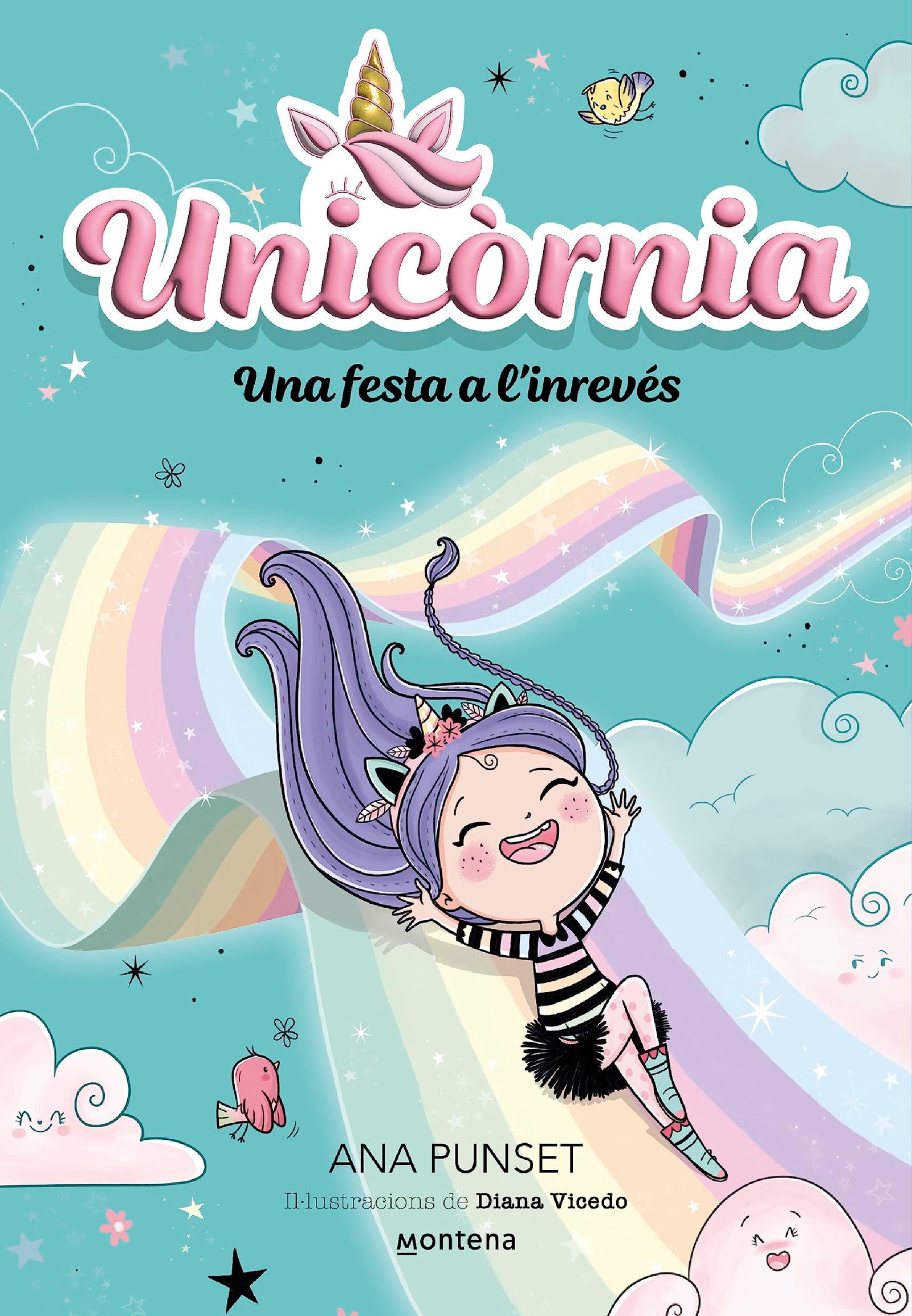 Unicòrnia 2 - Una festa a l'inrevés: Primeres lectures en català (Montena)