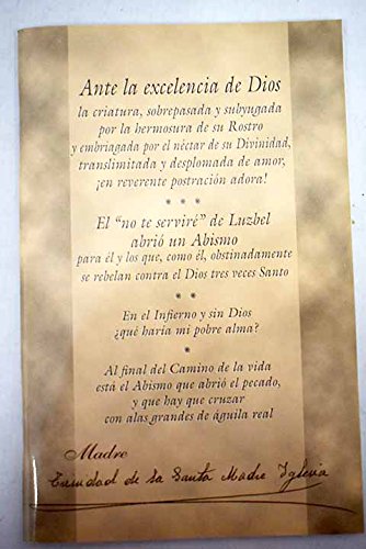Ante la excelencia de dios; el 