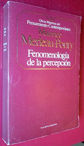 Fenomenologia de la percepcion
