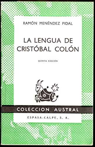Lengua de Cristobal Colón, la