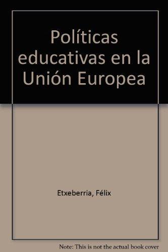 Politicas educativas en la union europea