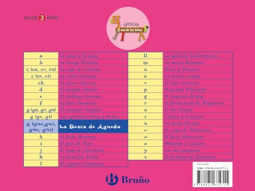 La fiesta de Águeda: Juega con la g (gue, gui, güe, güi) (Castellano - A PARTIR DE 3 AÑOS - LIBROS DIDÁCTICOS - El zoo de las letras)