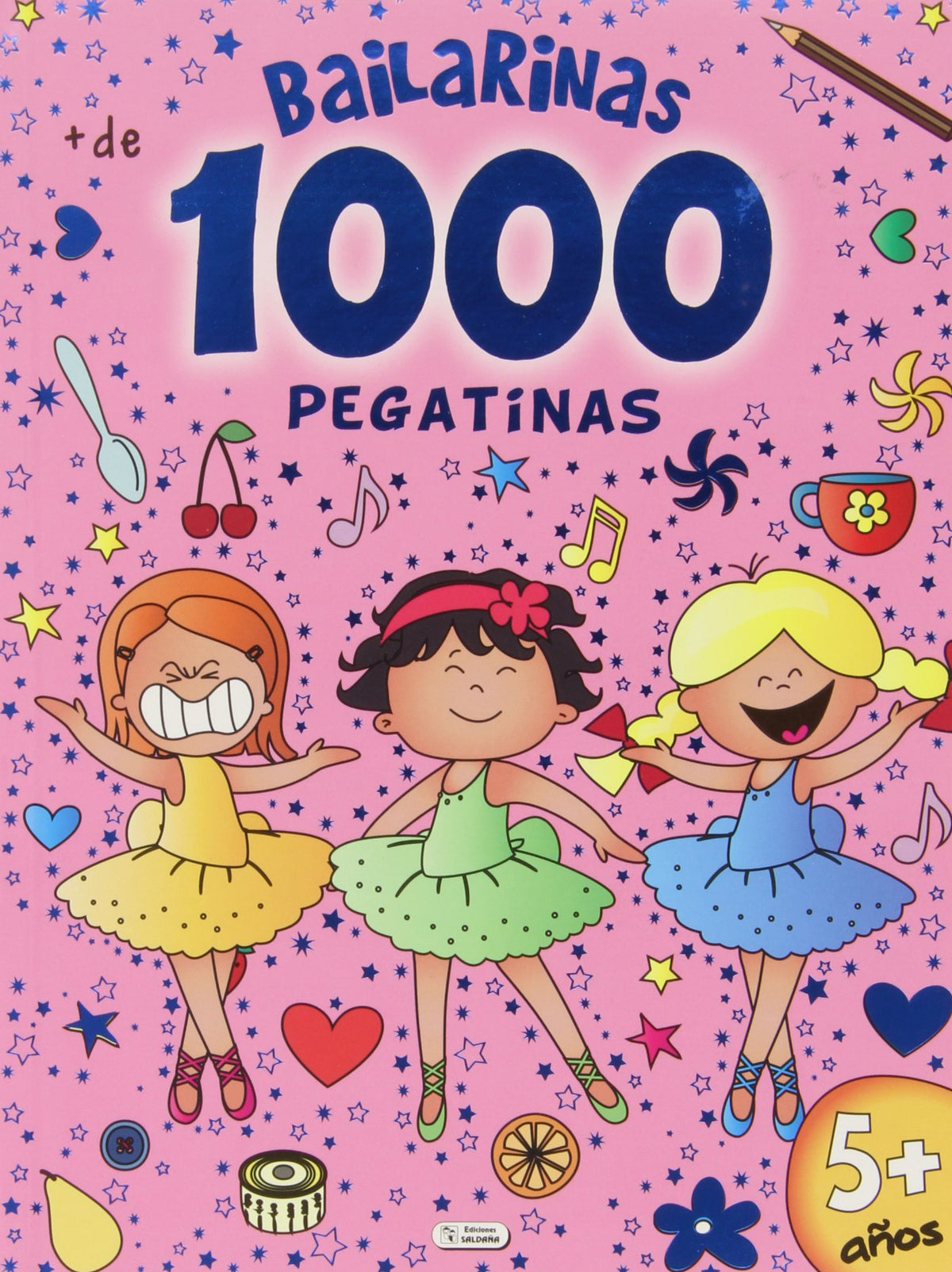 1000 PEGATINAS BAILARINAS