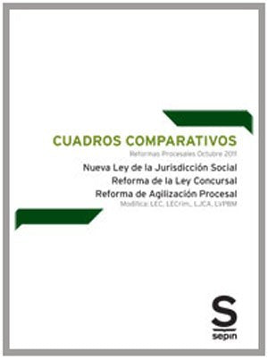 Cuadros Comparativos. Reformas Procesales. Octubre 2011 (Monográficos)