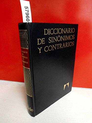 Diccionario De Sinonmos Ideas Afines Y Contrarios