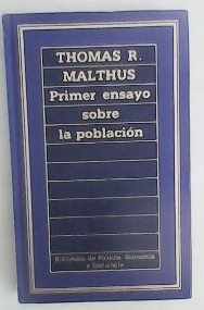 Primer ensayo sobre la población