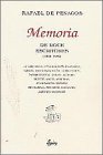 Memoria de doce escritores/ Memories of twelve writers