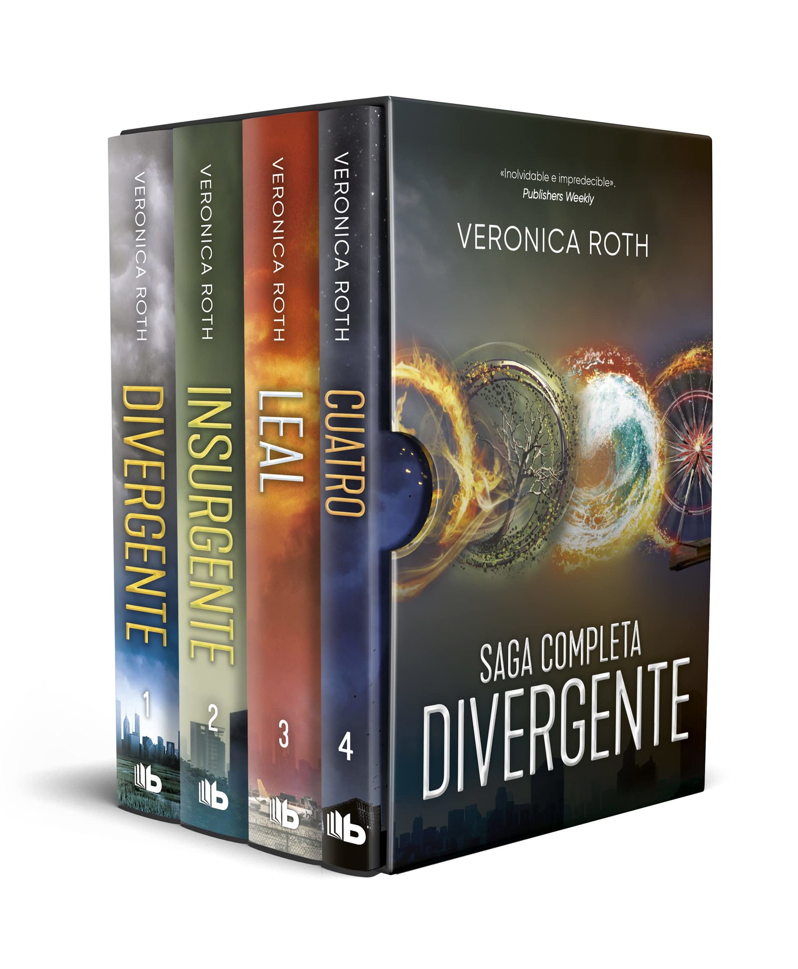 Divergente - Divergente (estuche con: Divergente | Insurgente | Leal | Cuatro) (Ficción)