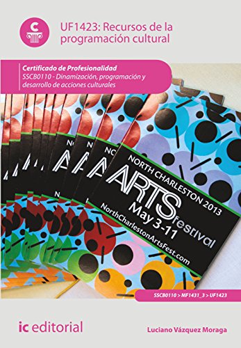 Recursos de la programación cultural. SSCB0110 - Dinamización, programación y desarrollo de acciones culturales (SIN COLECCION)