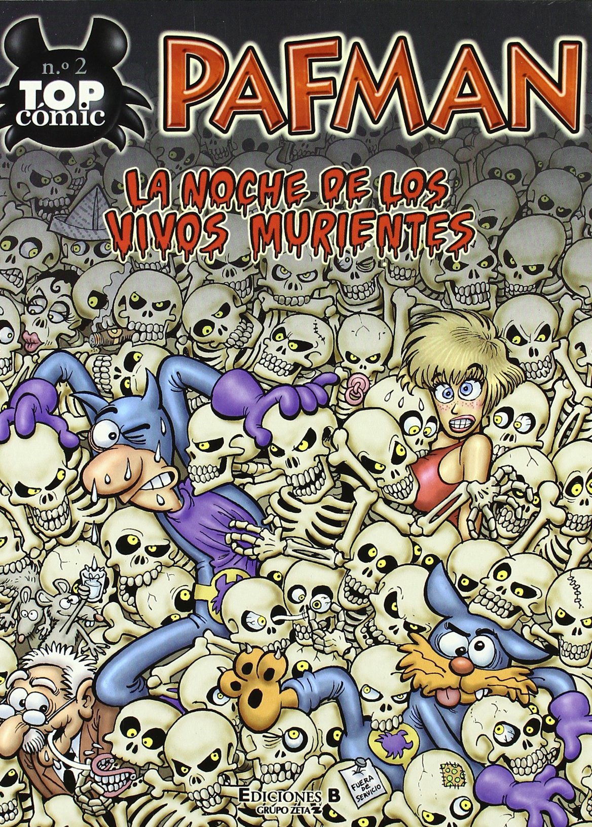 La noche de los vivos murientes (Top Cómic Pafman 2)