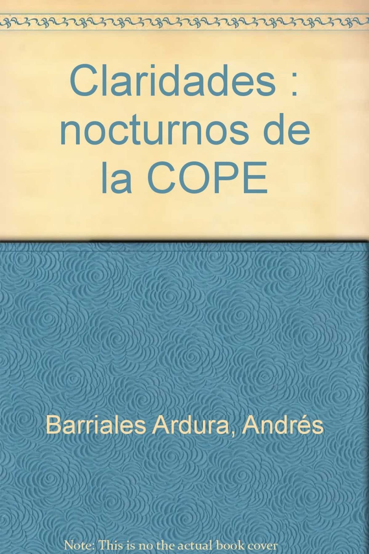 Claridades. Nocturnos En La Cope (SIN COLECCION)