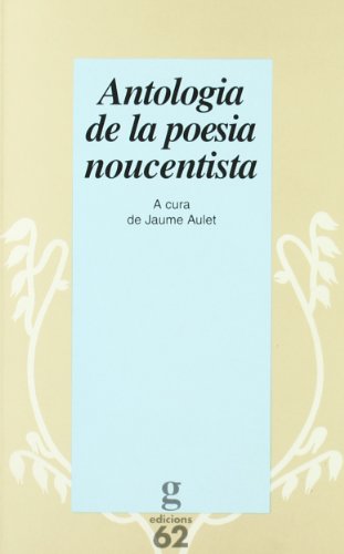Antologia de la poesia noucentista (El Garbell)