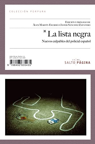 La lista negra: Nuevos culpables del policial español (Colección Púrpura)