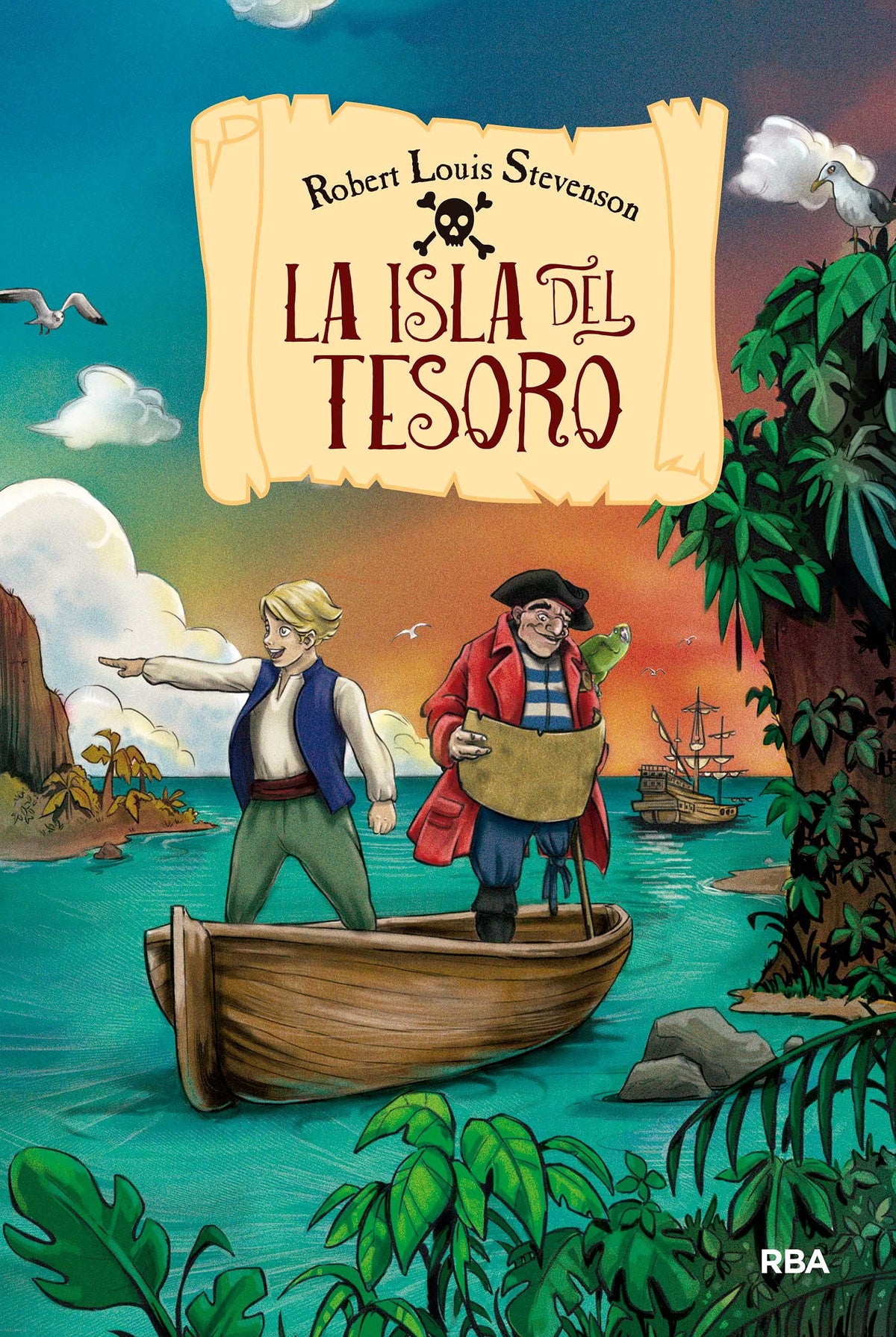 La isla del tesoro: (edición actualizada, ilustrada y adaptada) (Inolvidables)