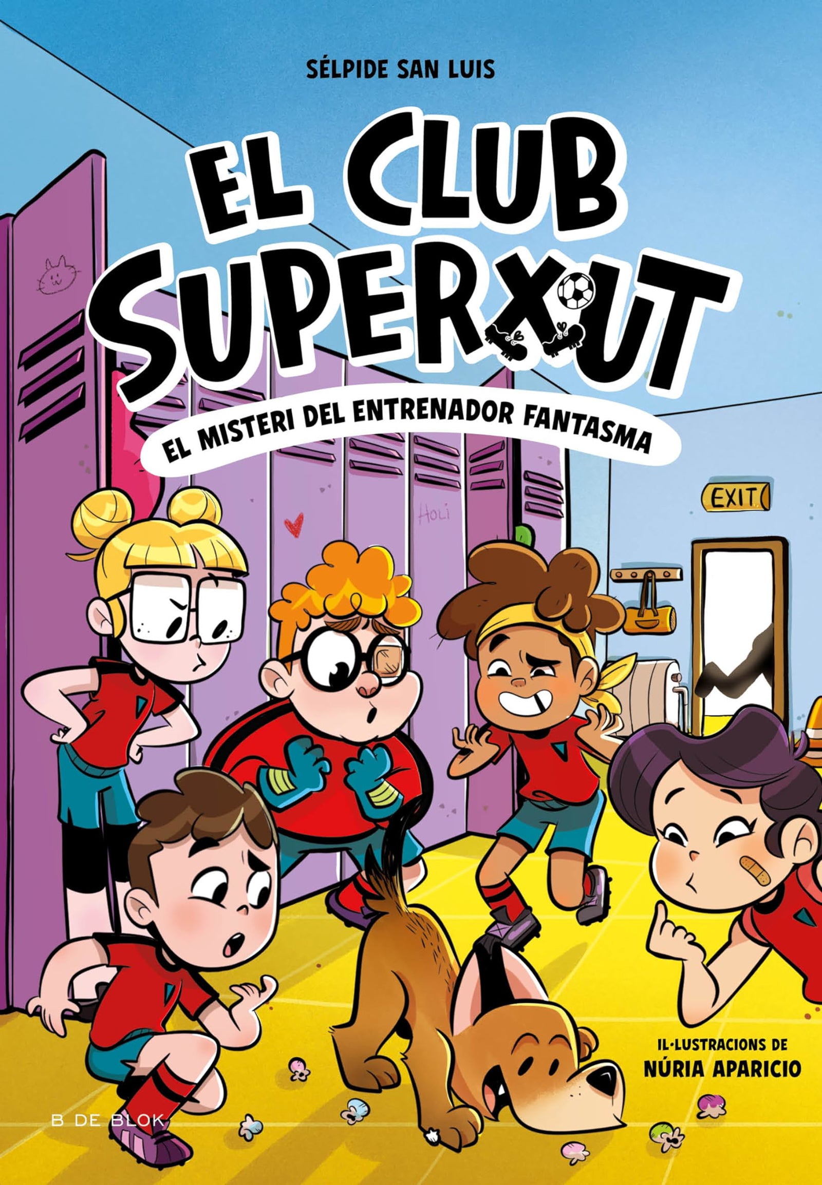 El Club Superxut 3 - El misteri de l'entrenador fantasma (Llibres de futbol)