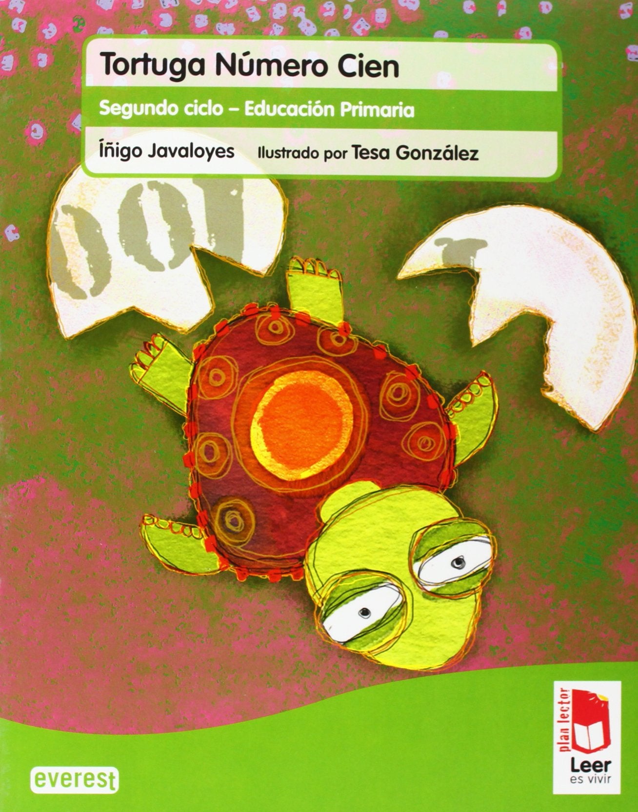 Plan lector Leer es vivir. Tortuga Número Cien. Cuaderno de lectoescritura - 9788444144160