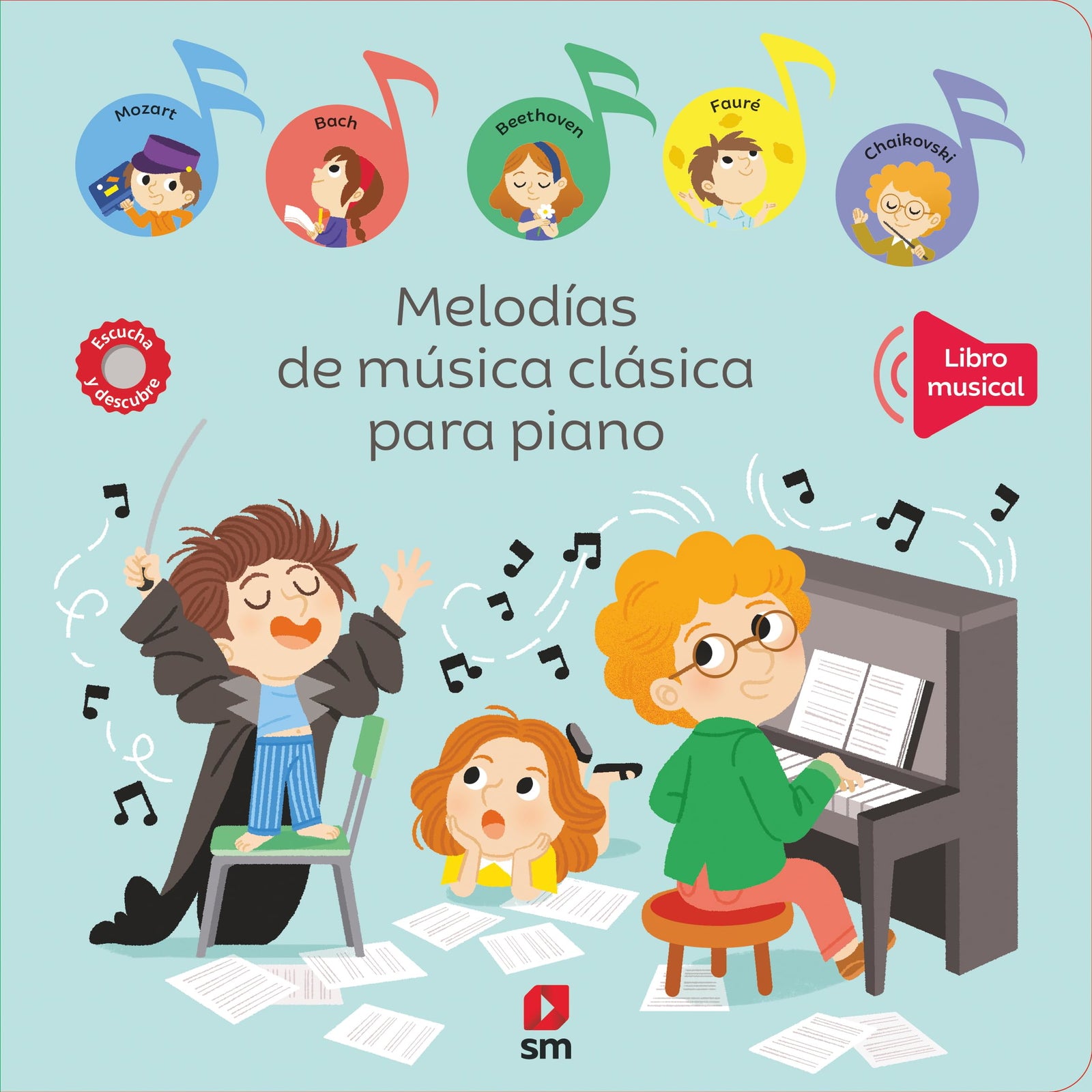 Melodías de música clásica para piano (¡Música, maestro!)