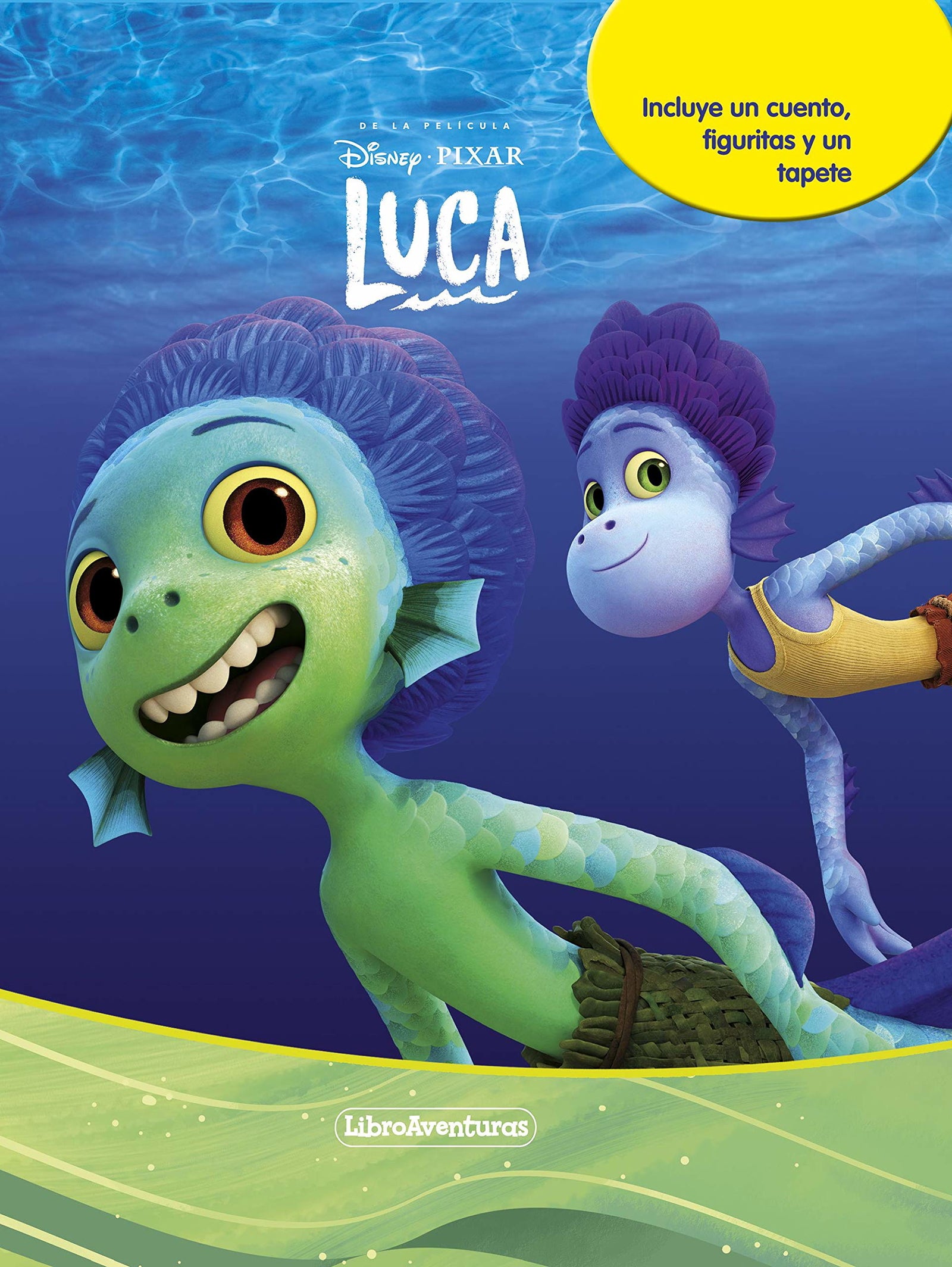 Luca. Libroaventuras: Incluye un cuento, figuritas y un tapete