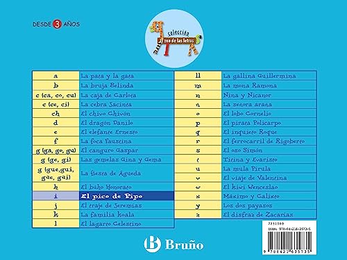 El pico de Pipo: Juega con la i (Castellano - A PARTIR DE 3 AÑOS - LIBROS DIDÁCTICOS - El zoo de las letras)