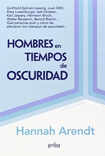 Hombres En Tiempos De Oscuridad (SIN COLECCION)