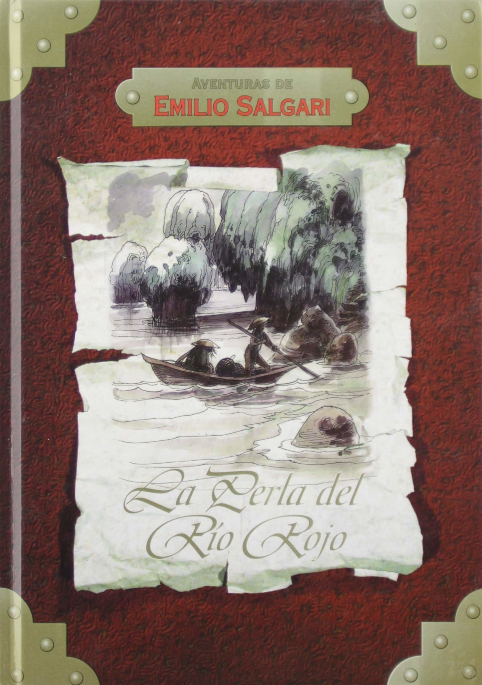 Aventuras de Emilio Salgari: La perla del rio rojo: Vol.(12)