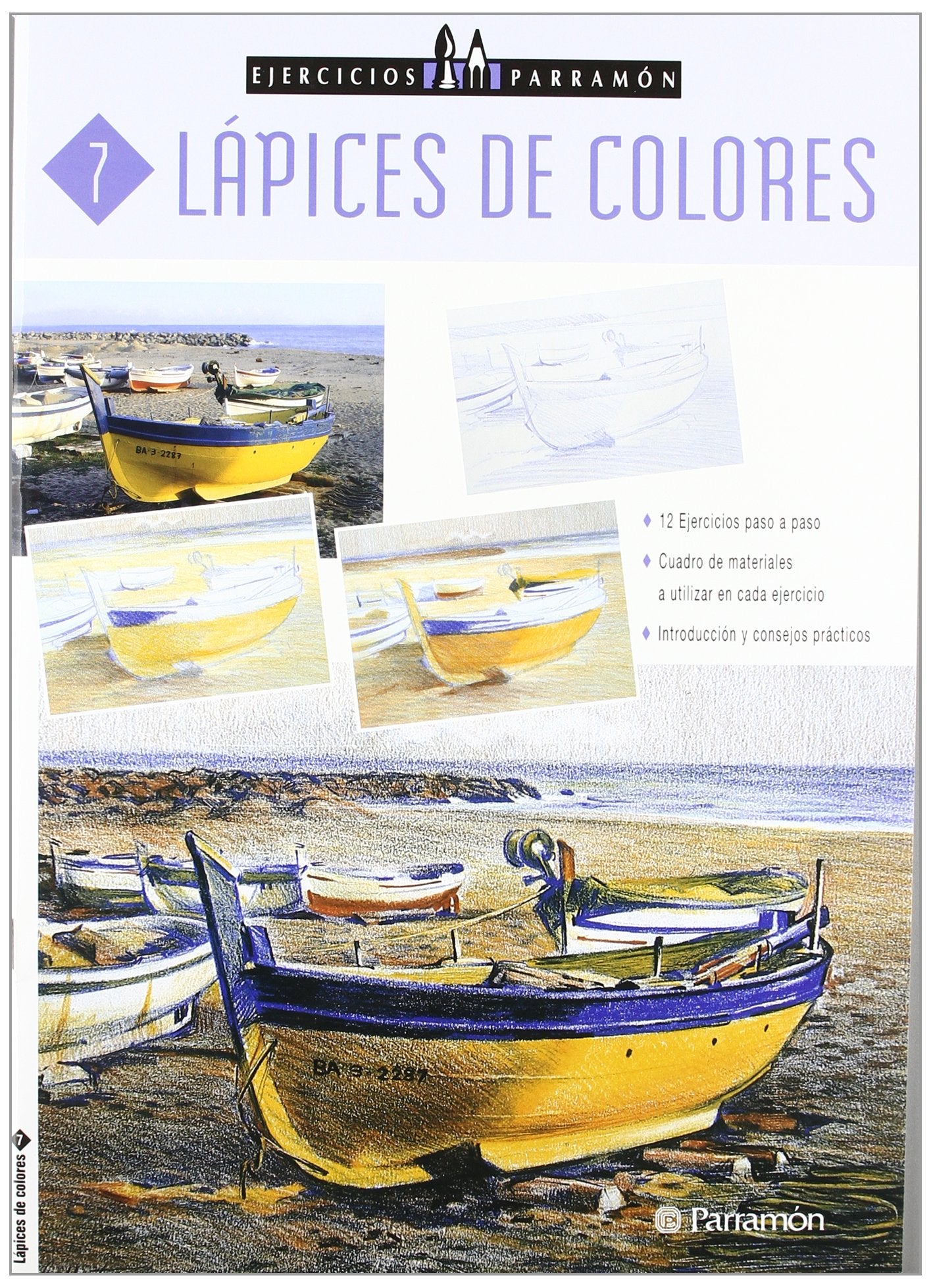 Ejercicios Parramón Lápices de colores: 7