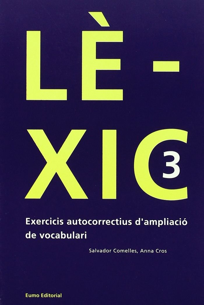 Lèxic 3 (ESO Llengua)